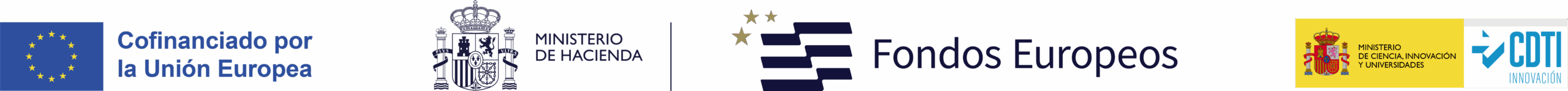 Co-financed by the European Union. Ministry of Finance – European Funds. Ministry of Science, Innovation and Universities – CDTI Innovation